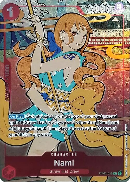 Nami (English Version 1st Anniversary Set) [One Piece Promotion Cards] | Clutch Gaming