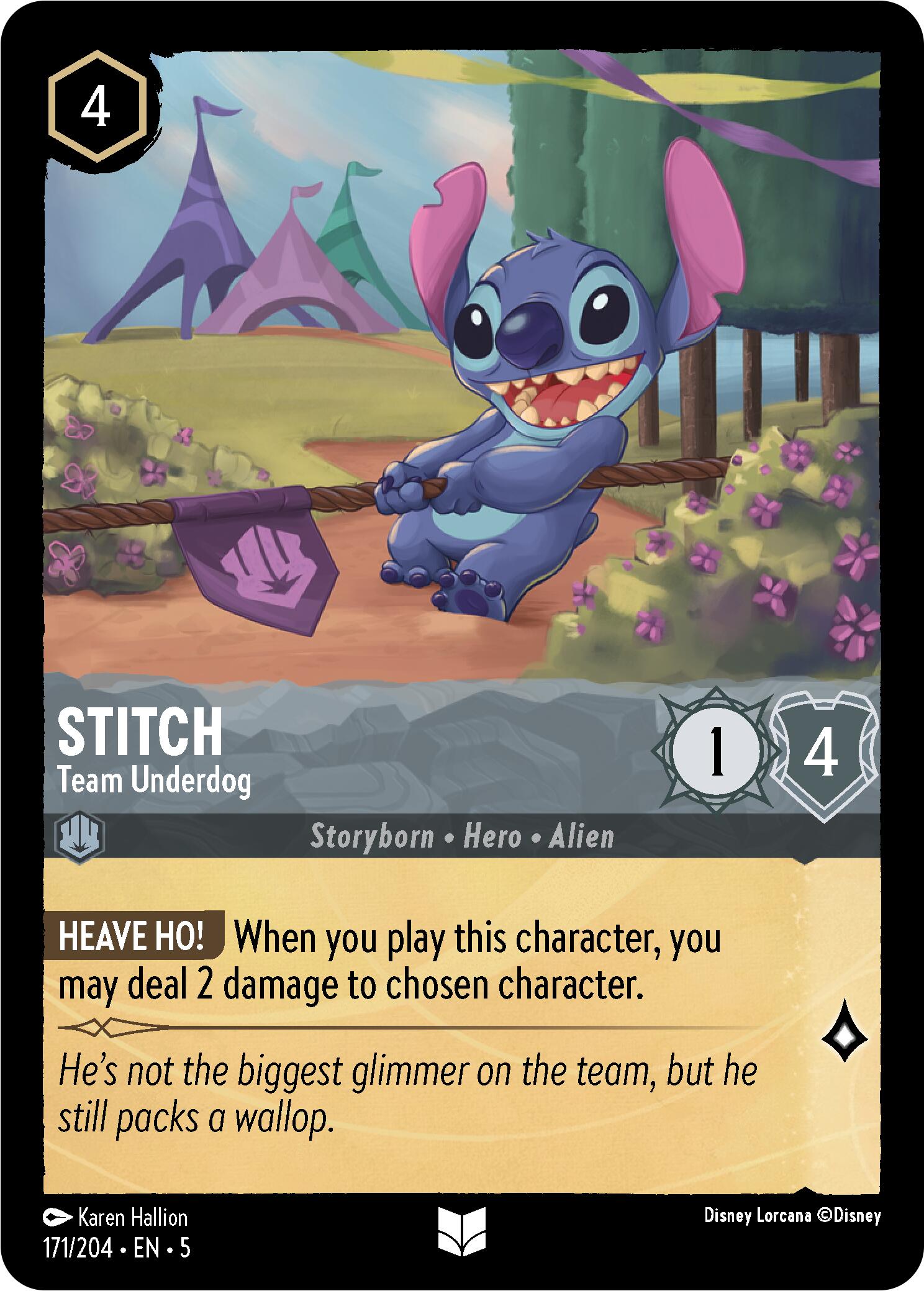 Stitch - Team Underdog (171/204) [Shimmering Skies] | Clutch Gaming