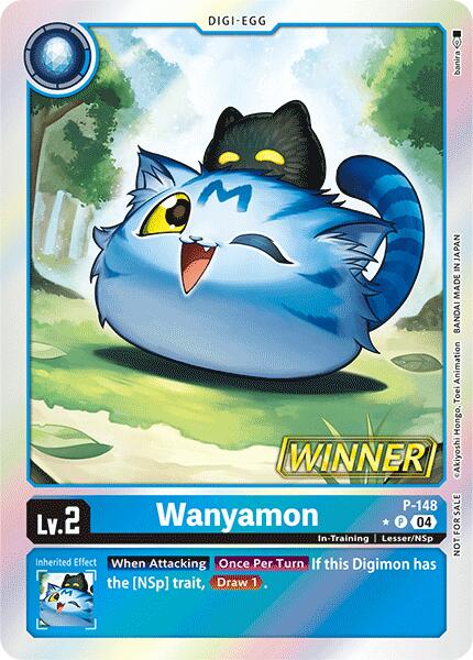 Wanyamon [P-148] (Store Tournament 2024 Jul. – Sep. Winner Pack) [Promotional Cards] | Clutch Gaming