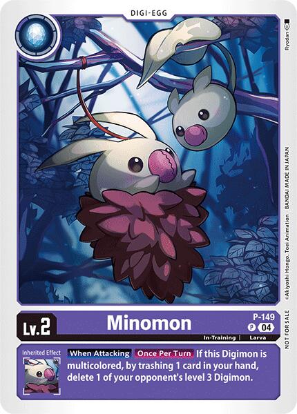 Minomon [P-149] (Store Tournament 2024 Jul. – Sep. Participation Pack) [Promotional Cards] | Clutch Gaming