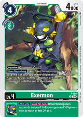 Exermon [P-150] (Store Tournament 2024 Jul. – Sep. Participation Pack) [Promotional Cards] | Clutch Gaming