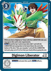 Digimon Liberator [P-151] (Store Tournament 2024 Jul. – Sep. Participation Pack) [Promotional Cards] | Clutch Gaming