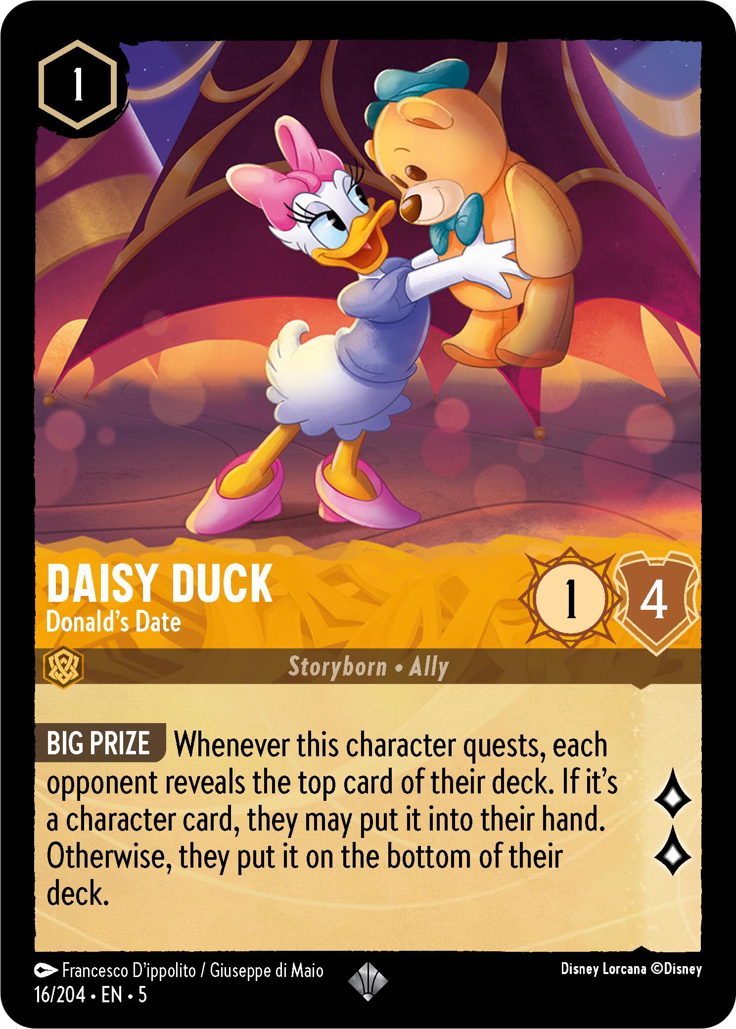 Daisy Duck - Donald's Date (16/204) [Shimmering Skies] | Clutch Gaming