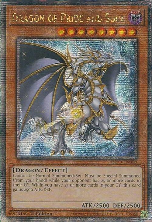 Dragon of Pride and Soul (Quarter Century Secret Rare) [INFO-EN000] Quarter Century Secret Rare | Clutch Gaming