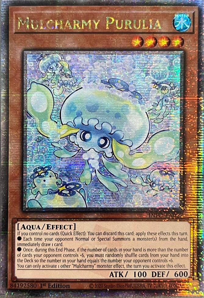 Mulcharmy Purulia (Quarter Century Secret Rare) [INFO-EN027] Quarter Century Secret Rare | Clutch Gaming