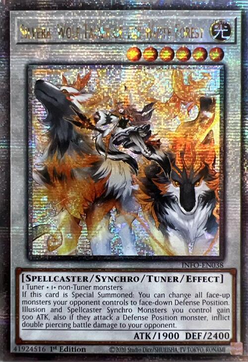 Silvera, Wolf Tamer of the White Forest (Quarter Century Secret Rare) [INFO-EN038] Quarter Century Secret Rare | Clutch Gaming