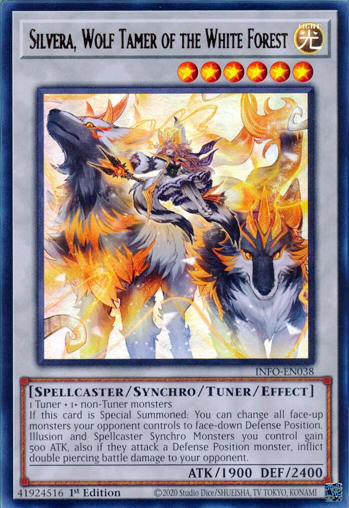 Silvera, Wolf Tamer of the White Forest [INFO-EN038] Ultra Rare | Clutch Gaming