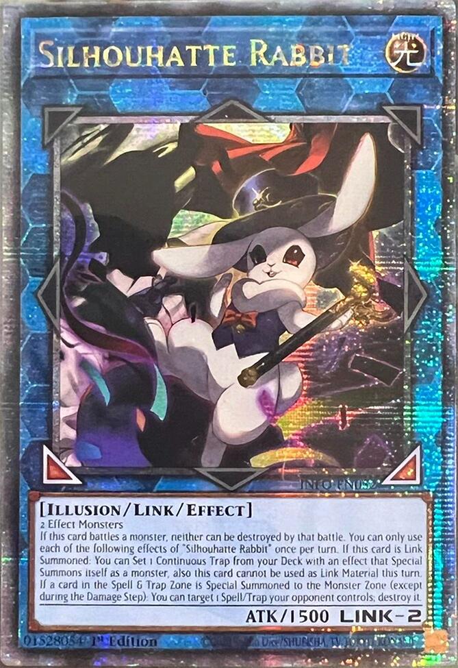 Silhouhatte Rabbit (Quarter Century Secret Rare) [INFO-EN052] Quarter Century Secret Rare | Clutch Gaming