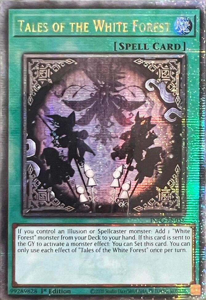 Tales of the White Forest (Quarter Century Secret Rare) [INFO-EN058] Quarter Century Secret Rare | Clutch Gaming