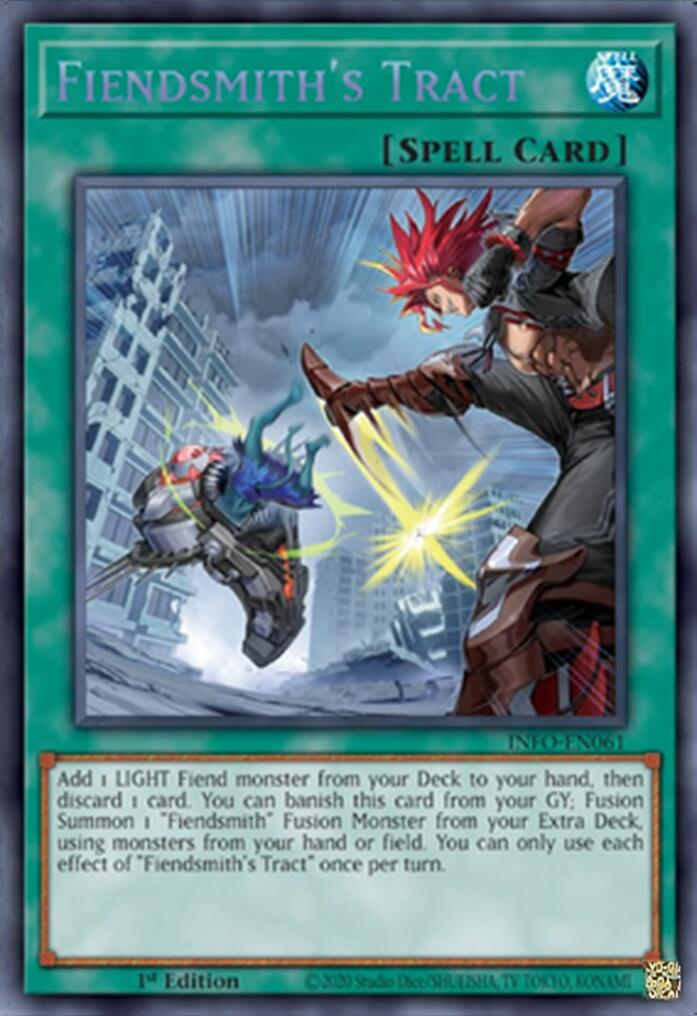 Fiendsmith's Tract [INFO-EN061] Secret Rare | Clutch Gaming