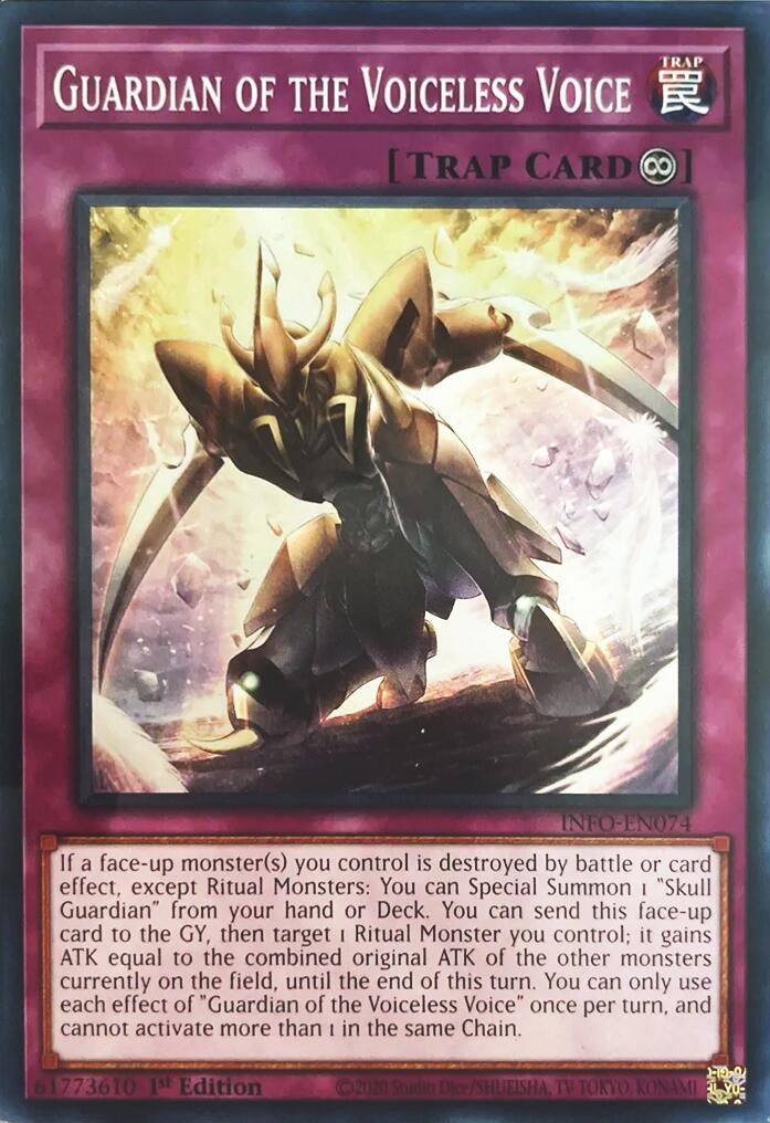 Guardian of the Voiceless Voice [INFO-EN074] Common | Clutch Gaming