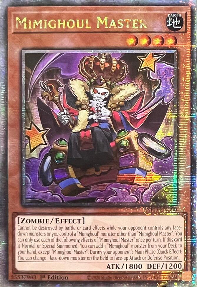 Mimighoul Master (Quarter Century Secret Rare) [INFO-EN090] Quarter Century Secret Rare | Clutch Gaming