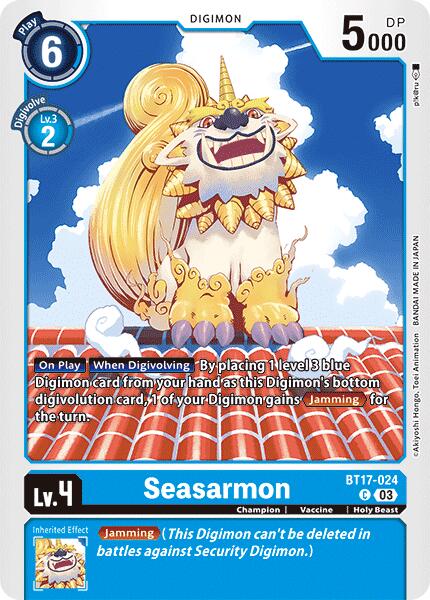 Seasarmon [BT17-024] [Secret Crisis] | Clutch Gaming