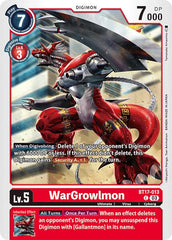 WarGrowlmon [BT17-013] [Secret Crisis] | Clutch Gaming