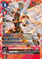 Gallantmon: Crimson Mode ACE [BT17-018] [Secret Crisis] | Clutch Gaming