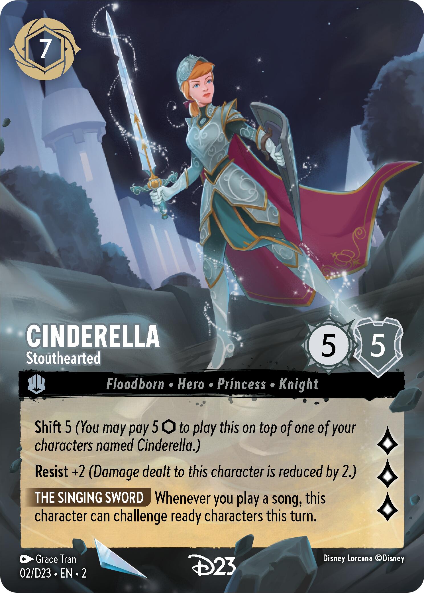Cinderella - Stouthearted (2) [D23 Promos] | Clutch Gaming