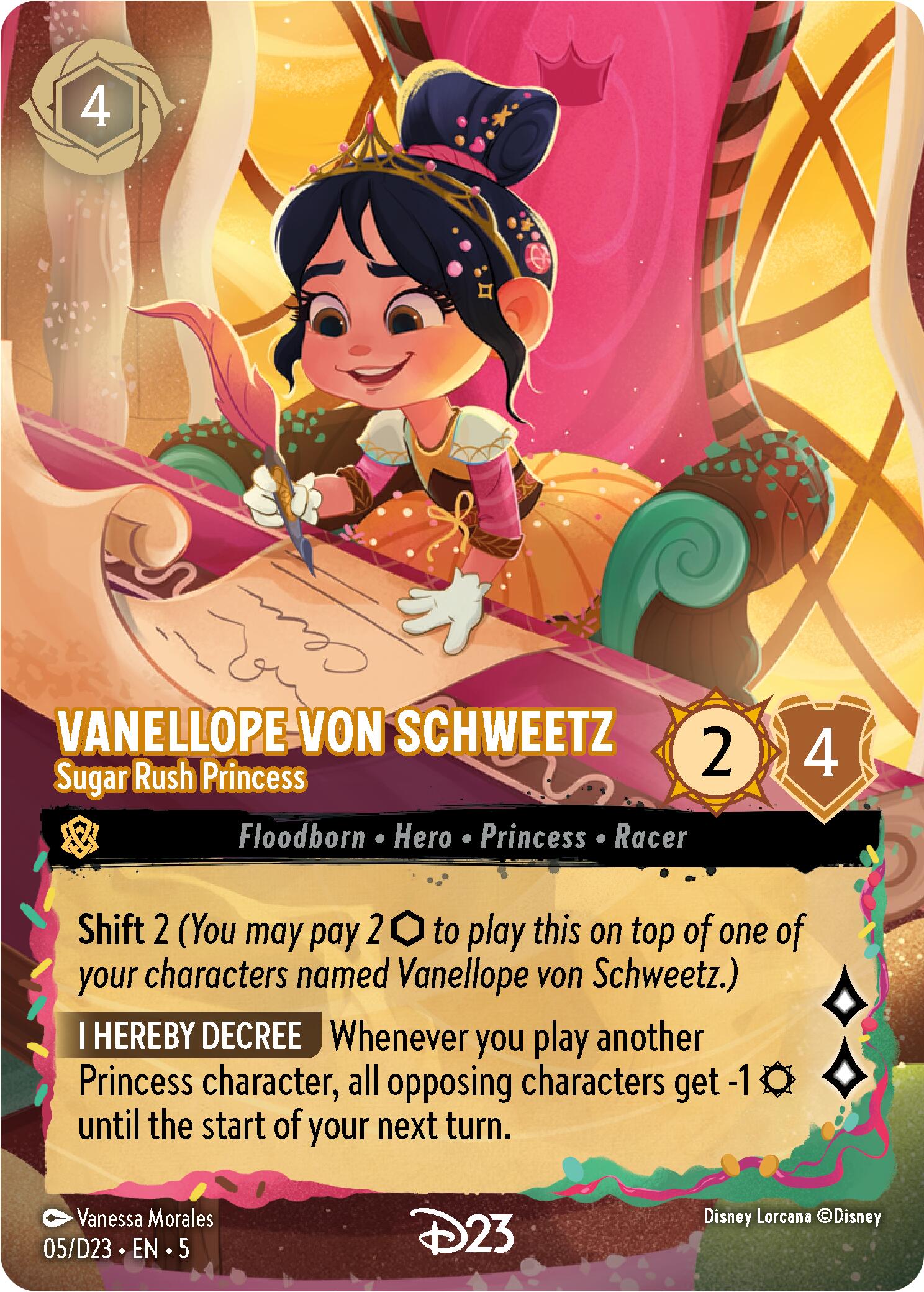 Vanellope von Schweetz - Sugar Rush Princess (5) [D23 Promos] | Clutch Gaming