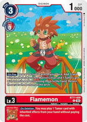 Flamemon [BT17-009] [Secret Crisis] | Clutch Gaming