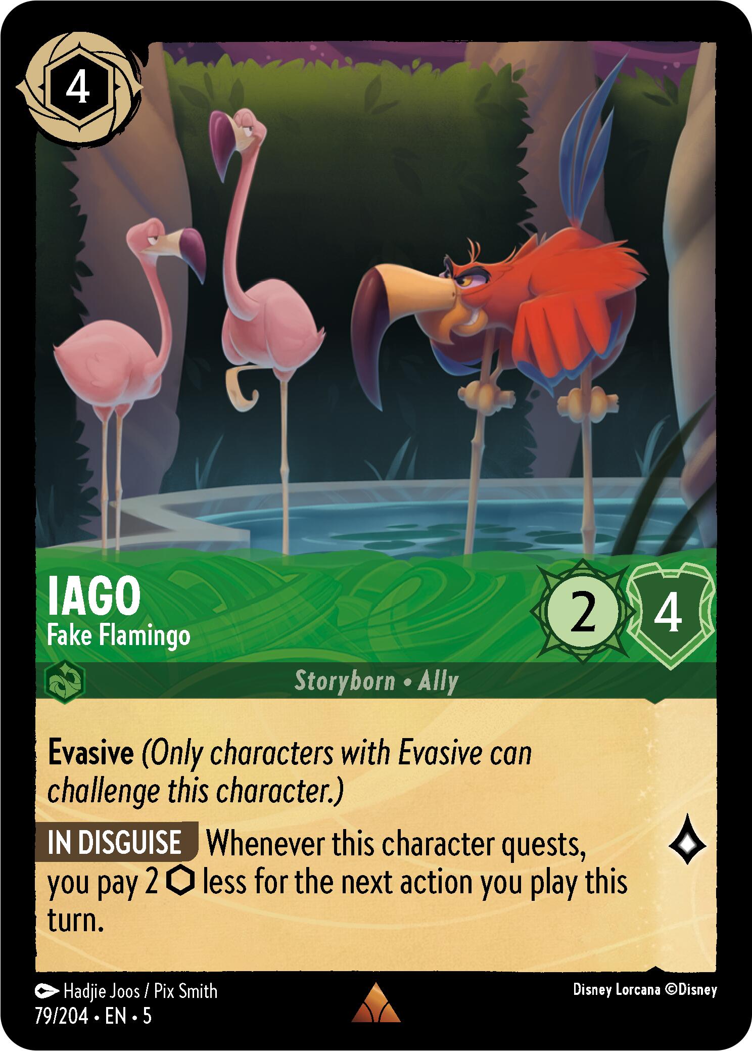 Iago - Fake Flamingo (79/204) [Shimmering Skies] | Clutch Gaming