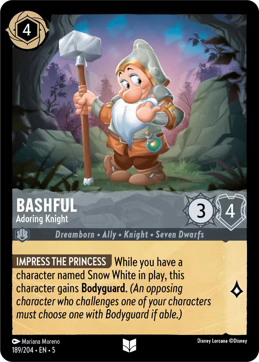 Bashful - Adoring Knight (189/204) [Shimmering Skies] | Clutch Gaming