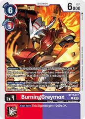 BurningGreymon [BT17-012] [Secret Crisis] | Clutch Gaming