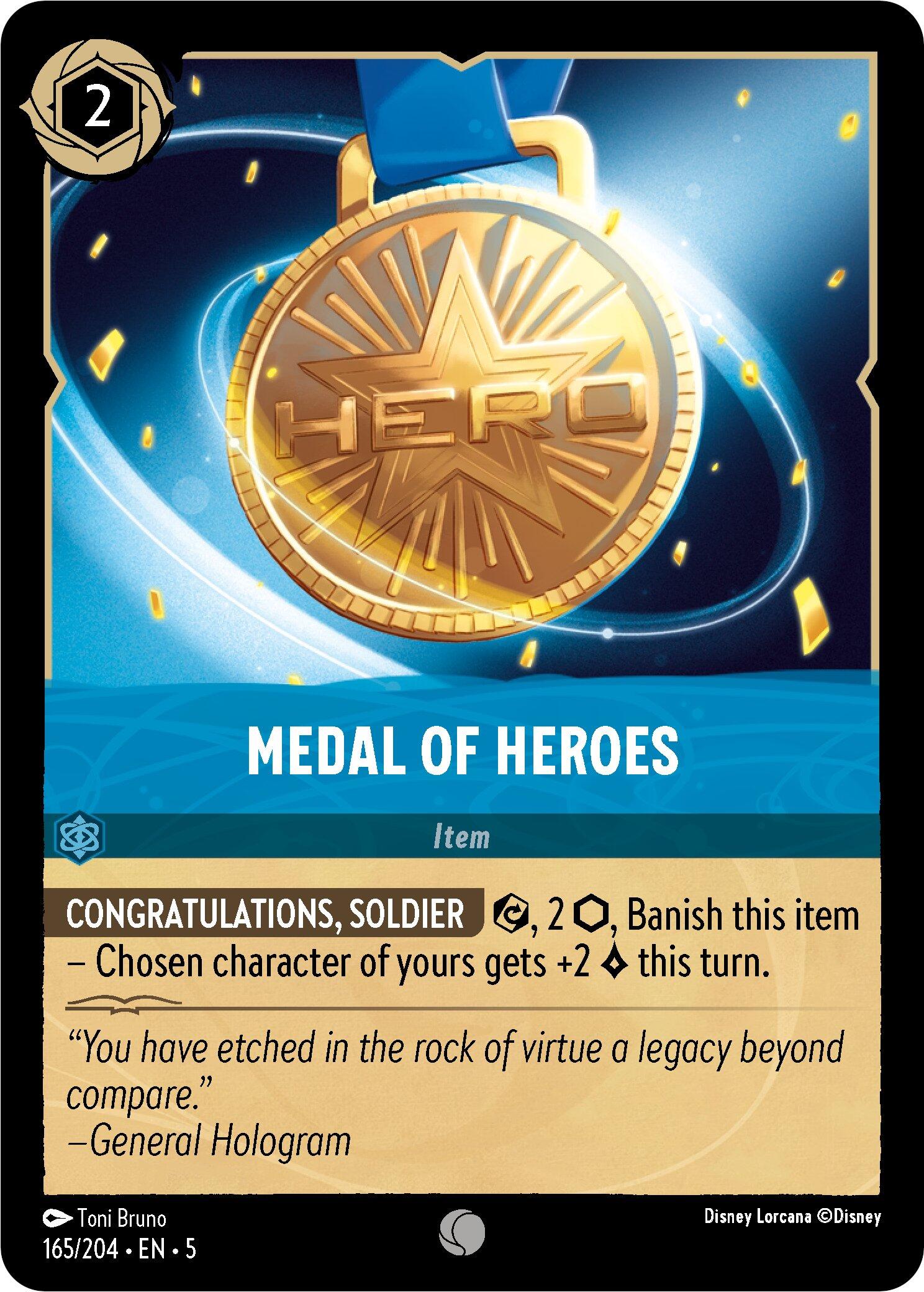 Medal of Heroes (165/204) [Shimmering Skies] | Clutch Gaming