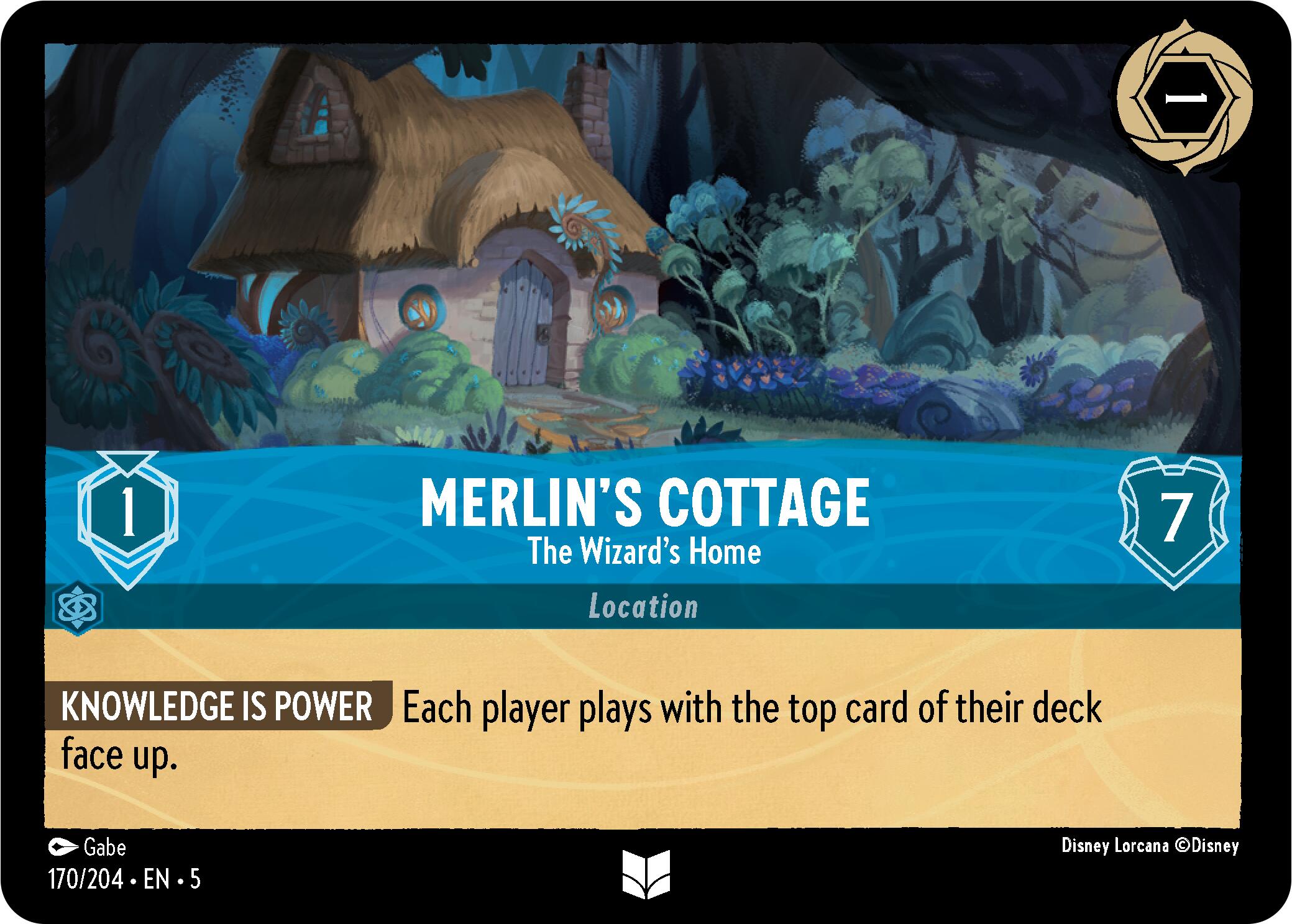 Merlin's Cottage - The Wizard's Home (170/204) [Shimmering Skies] | Clutch Gaming