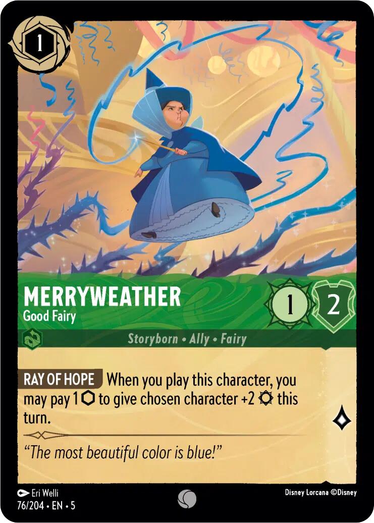 Merryweather - Good Fairy (76/204) [Shimmering Skies] | Clutch Gaming