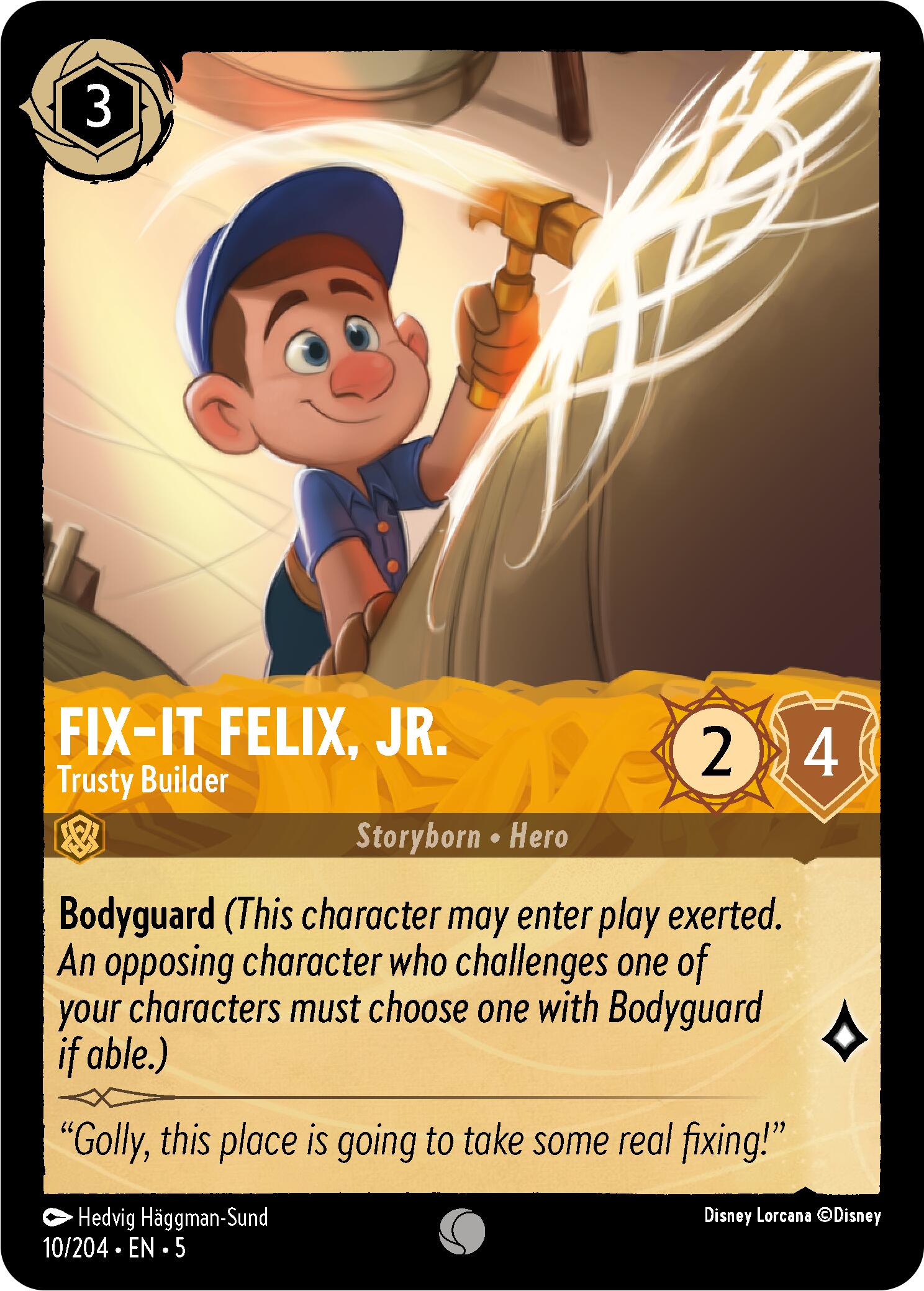 Fix-It Felix, Jr. - Trusty Builder (10/204) [Shimmering Skies] | Clutch Gaming