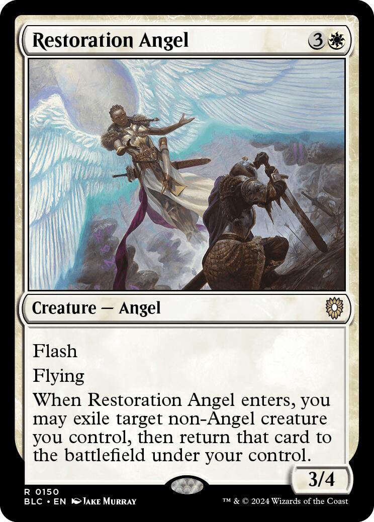 Restoration Angel [Bloomburrow Commander] | Clutch Gaming