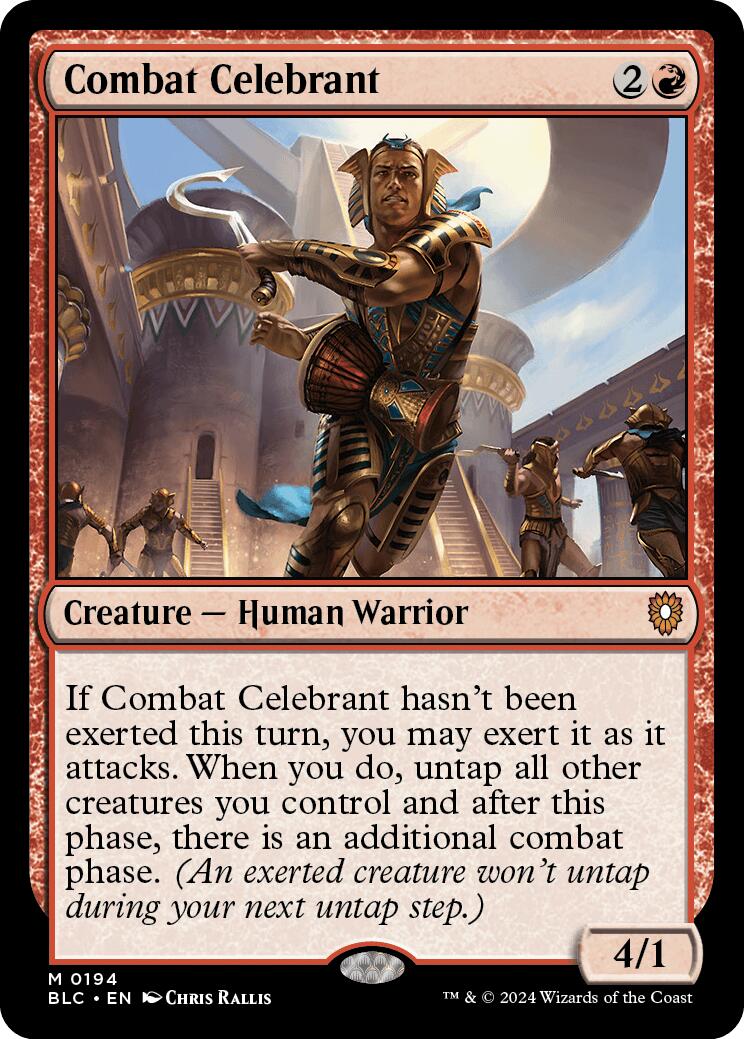 Combat Celebrant [Bloomburrow Commander] | Clutch Gaming