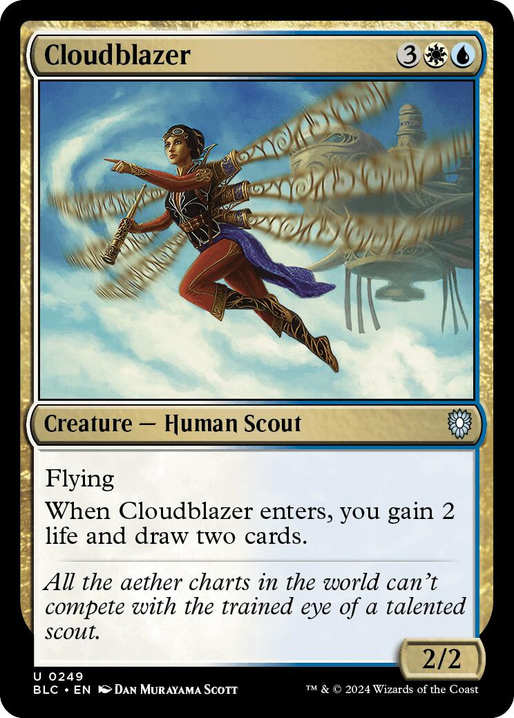 Cloudblazer [Bloomburrow Commander] | Clutch Gaming