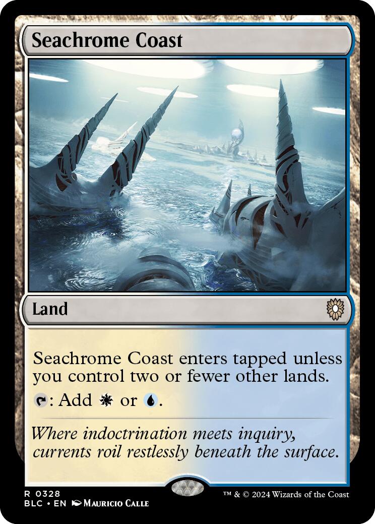 Seachrome Coast [Bloomburrow Commander] | Clutch Gaming