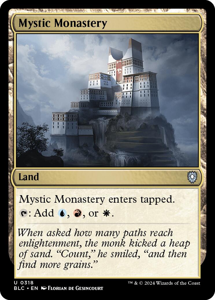 Mystic Monastery [Bloomburrow Commander] | Clutch Gaming