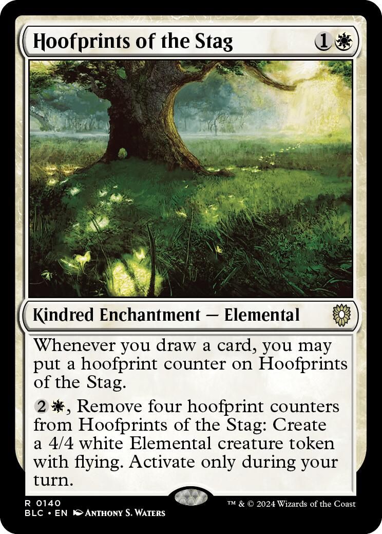 Hoofprints of the Stag [Bloomburrow Commander] | Clutch Gaming