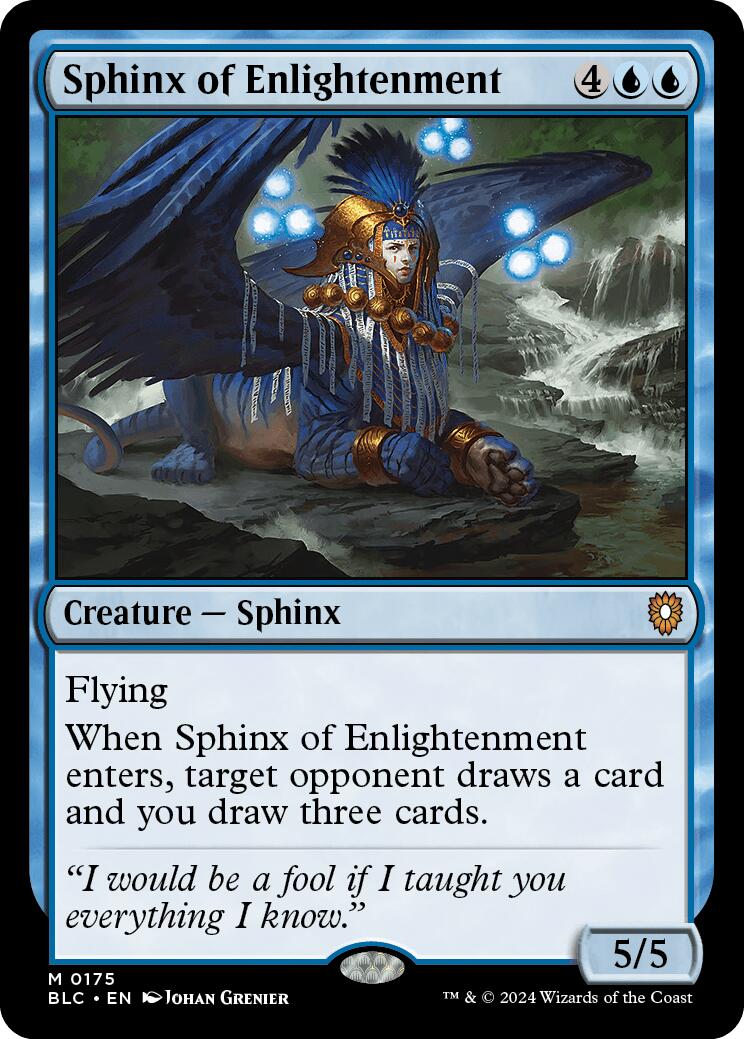 Sphinx of Enlightenment [Bloomburrow Commander] | Clutch Gaming