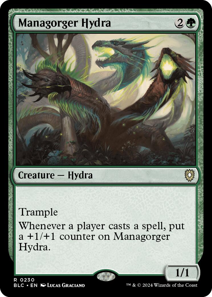 Managorger Hydra [Bloomburrow Commander] | Clutch Gaming