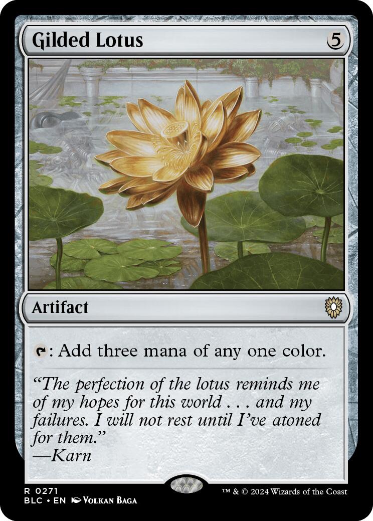 Gilded Lotus [Bloomburrow Commander] | Clutch Gaming