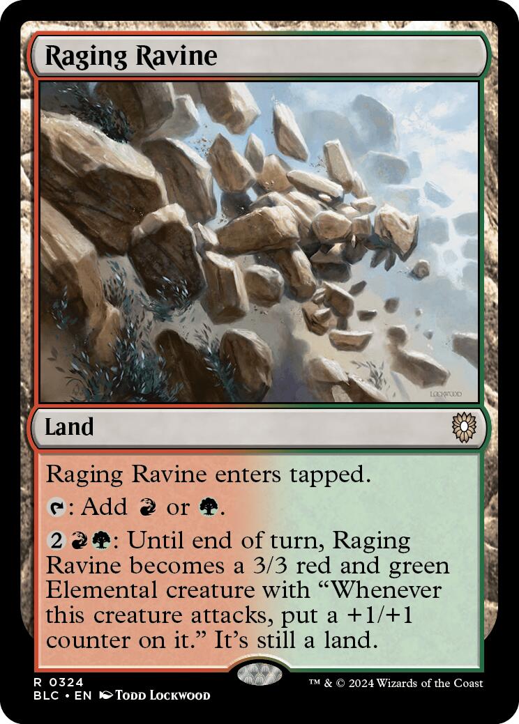 Raging Ravine [Bloomburrow Commander] | Clutch Gaming