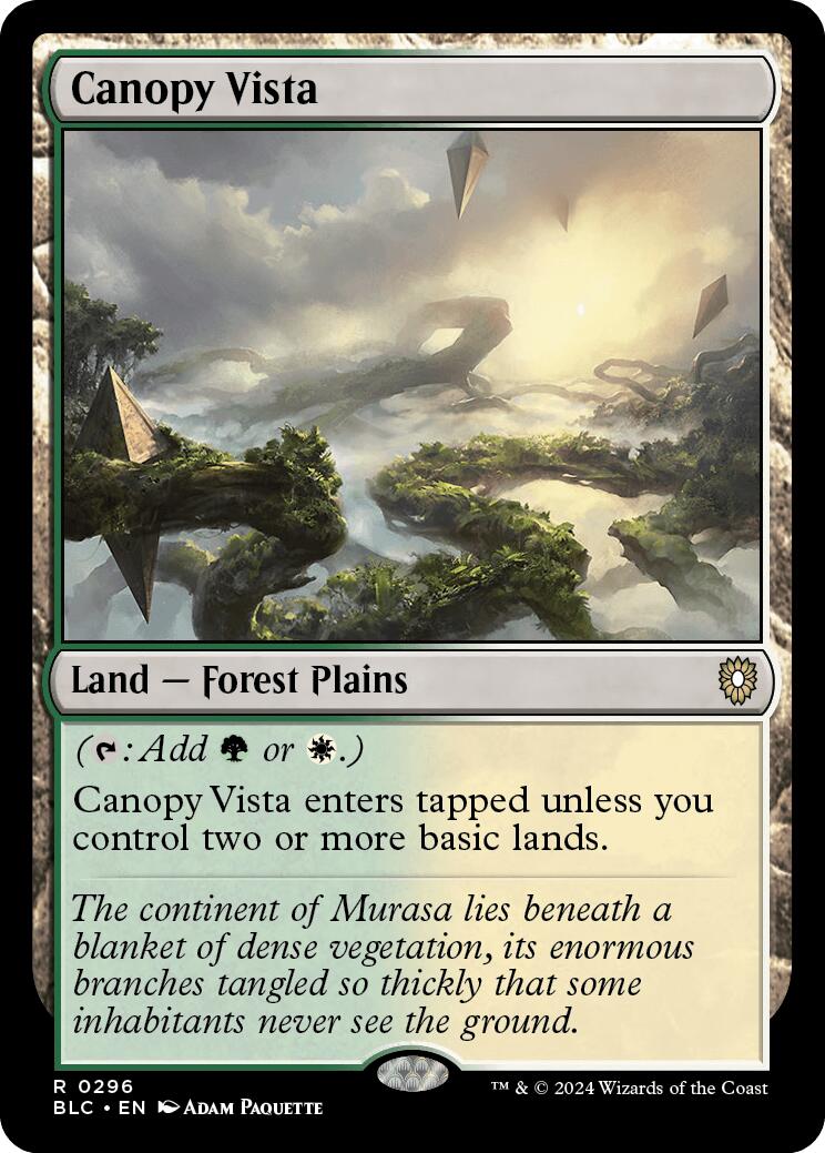 Canopy Vista [Bloomburrow Commander] | Clutch Gaming