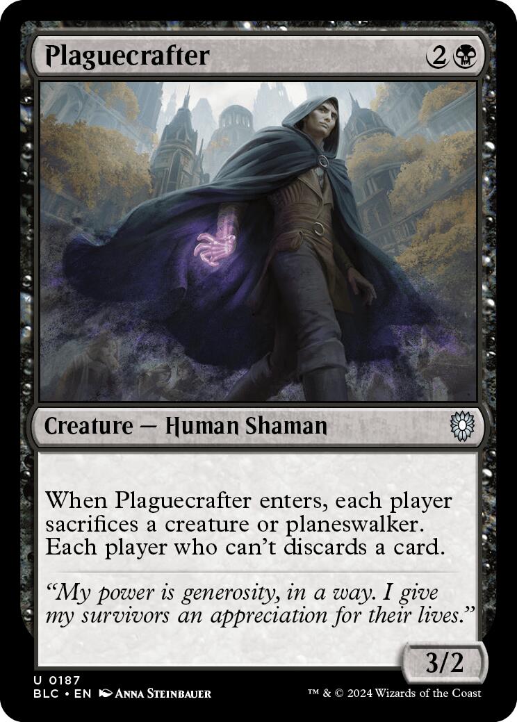 Plaguecrafter [Bloomburrow Commander] | Clutch Gaming