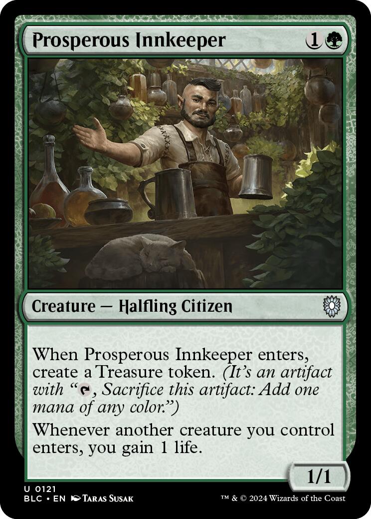 Prosperous Innkeeper [Bloomburrow Commander] | Clutch Gaming