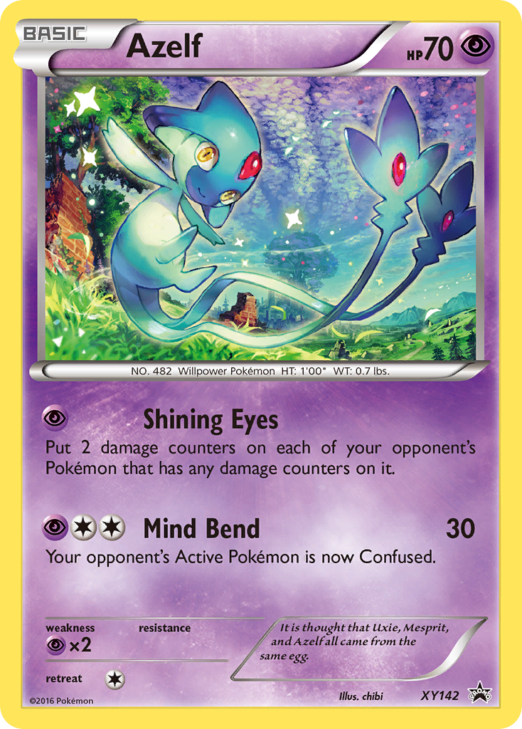 Azelf (XY142) [XY: Black Star Promos] | Clutch Gaming