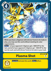 Plasma Shot [BT8-101] [New Awakening] | Clutch Gaming