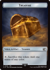 Moogle (0011) // Treasure (0023) Double-Sided Token [FINAL FANTASY Tokens] | Clutch Gaming
