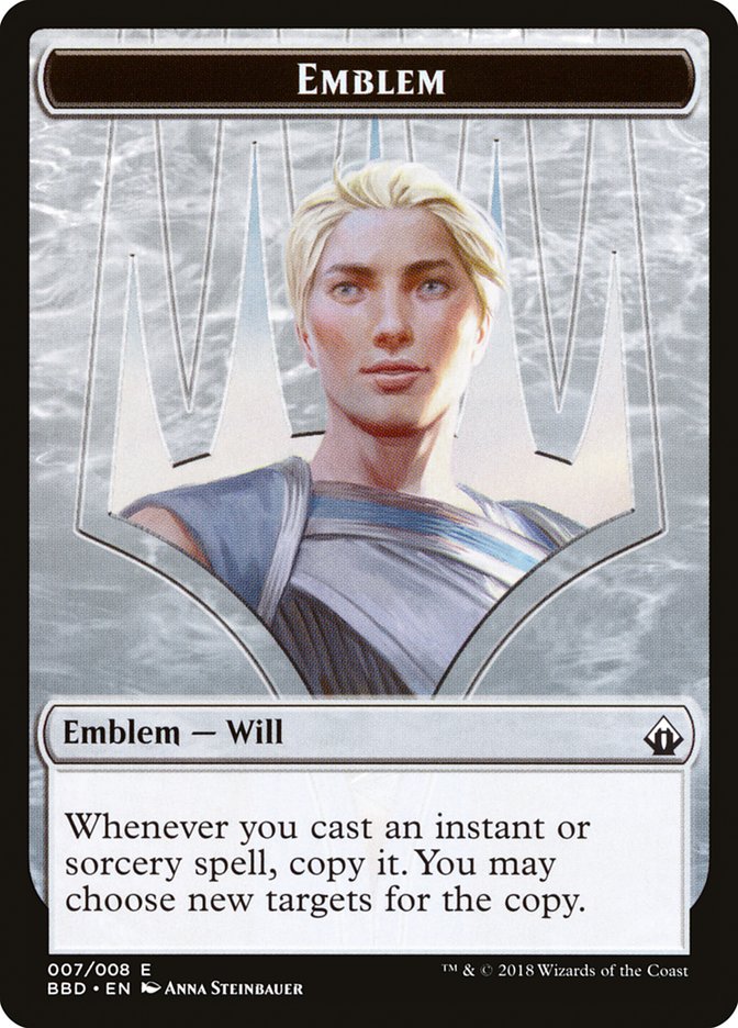 Will Kenrith Emblem [Battlebond Tokens] | Clutch Gaming