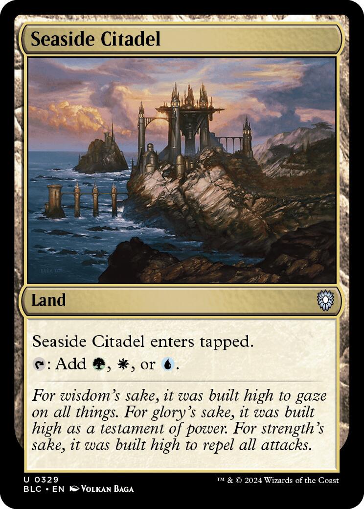 Seaside Citadel [Bloomburrow Commander] | Clutch Gaming