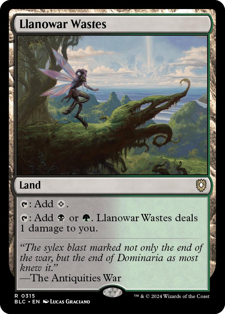 Llanowar Wastes [Bloomburrow Commander] | Clutch Gaming