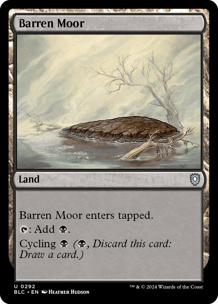 Barren Moor [Bloomburrow Commander] | Clutch Gaming