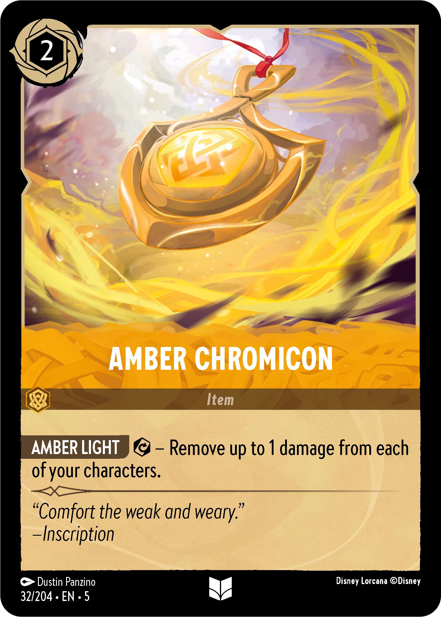 Amber Chromicon (32/204) [Shimmering Skies] | Clutch Gaming